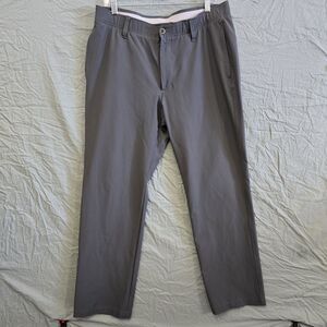 Under Armour Pants Mens 36x30 Gray Golf Performance Stretch Lightweight 1377300